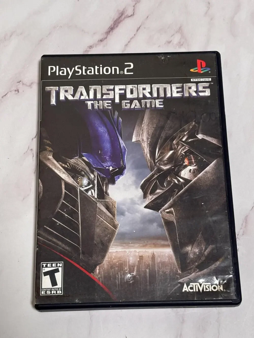 Transformers The Game (Sony PlayStation 2) PS2 Activision No Manual